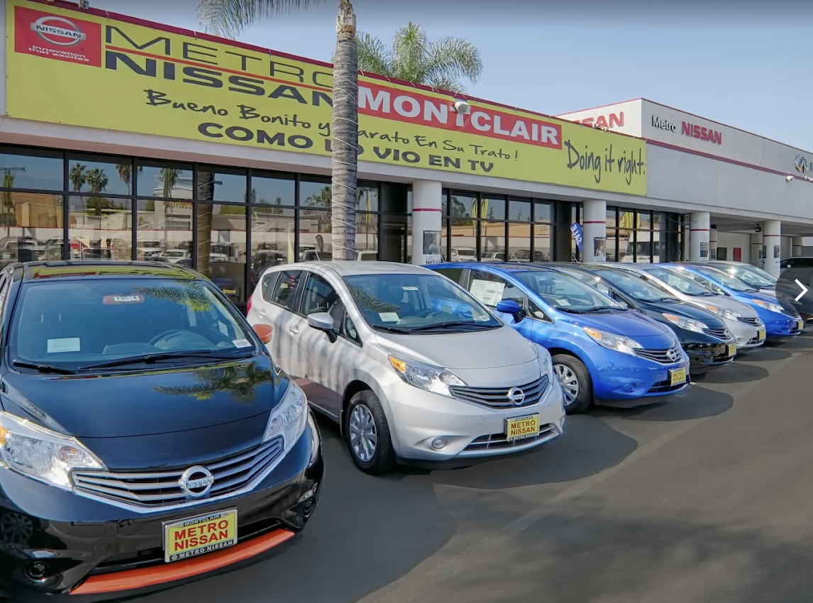 Nissan dealership in Montclair CA - Metro Nissan of Montclair